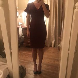 Lulu’s burgundy dress XS NWT